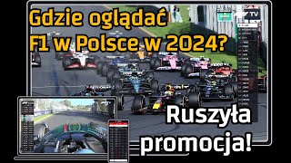 Gdzie oglądać F1 i F3 w Polsce w 2024 roku? Ruszyła promocja na F1 TV Pro #F1