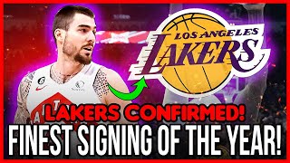 BREAKING NEWS! THE LAKERS HAVE JUST CONFIRMED! FANS CELEBRATE!  TODAY'S LAKERS NEWS TRADE