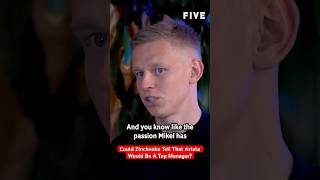 Could Oleksandr Zinchenko Tell At Man City That Arteta Would Be A Top Manager? #five #shorts