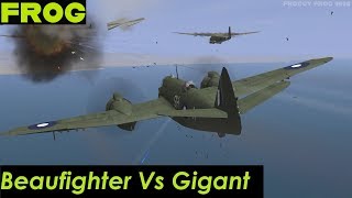 Bristol Beaufighter vs Me323 Gigant - North Africa (IL-2: 1946)