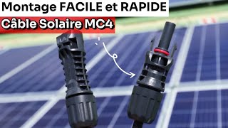 Câble Solaire MC4 : L'Astuce pour un Montage Facile et Rapide