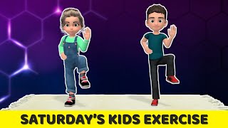 SATURDAY’S KIDS EXERCISE CHALLENGE: BURN FAT AND CALORIES