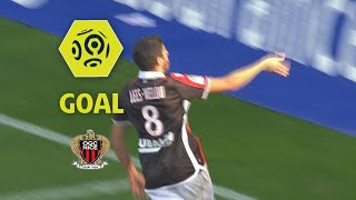 Goal Pierre LEES-MELOU (54' pen) / OGC Nice - RC Strasbourg Alsace (1-2) / 2017-18