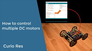 How to control multiple DC motors with encoders