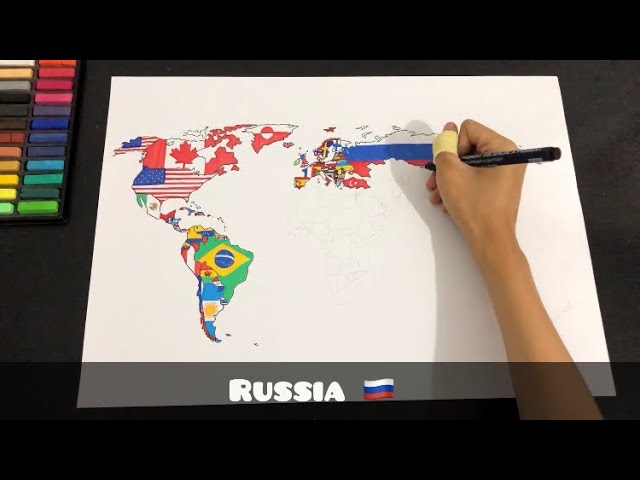 How To Draw A Easy World Map With Countries Infoupdate Org