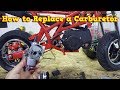 Pocket Bike Engine - Carburetor Swap - Instructions - PS50 from Nitro Motors