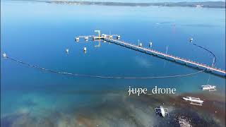 View Pasar tradisional Lakessi, Depot Pertamina, Pelabuhan Cappa Ujung, Parepare. jupe_drone