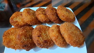 Banana cutlet|sweet cutlet|evening snacks recipe in Malayalam|RINOOZ VLOG#