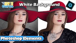 Photoshop Elements Tutorial for Beginners Make a White Background