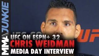 UFC on ESPN+ 32: Chris Weidman virtual media day