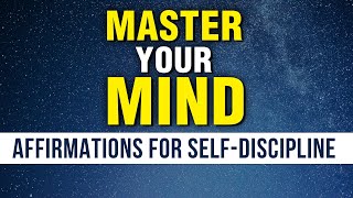Brainwash Yourself | Take Control Of Your Mind | Affirmations For Self-Discipline | Manifest