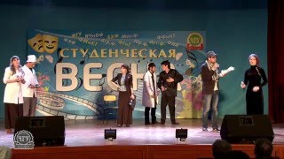 ЧГУ.Грозный.СТУДЕНЧЕСКАЯ ВЕСНА 2012,часть 1