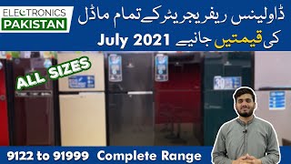 Dawlance refrigerator price in pakistan 2021 | Best refrigerators 2021