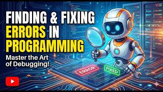 Learning AI and Robotics – Finding and Fixing Errors in Programming. Class 9 Chapter 3 Topic 5