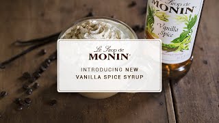 Introducing MONIN Vanilla Spice Syrup (USA)