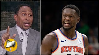 Stephen A. joins The Jump and is FIRED UP about Julius Randle and the Knicks!
