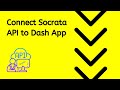 Connect Dash App to API Socrata Open Data (Store and Interval)