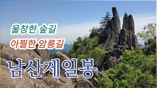 울창한 숲길과  아찔한 암릉길의 남산제일봉 / 산 따라 길 따라