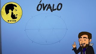 Cómo dibujar un óvalo con el compas