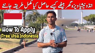 How to Apply Indonesia Visa | E Visa Full Process | Pakistan to Indonesia