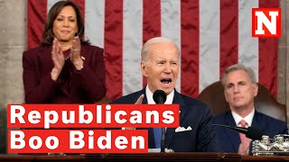 Watch: Republicans Boo After Biden Says Some Want Medicare 'To Sunset'