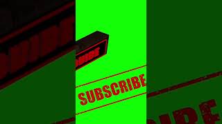 green screen subscribe stamp #shorts