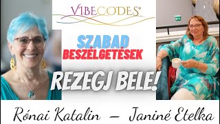 VibeCodes Kávézó Janiné Etelkával