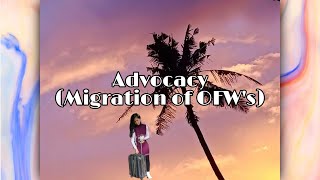 Advocacy (Migration of OFW's)