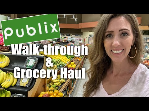 Publix Tour and Grocery Transportation First Time at Publix