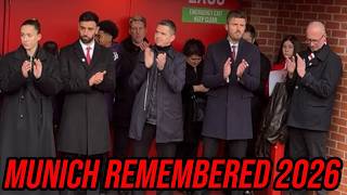 2026 Munich Memorial at Old Trafford | Dudley tribute to Duncan Edwards