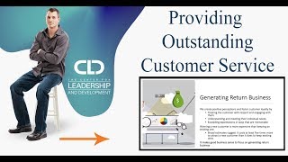 Providing Outstanding Customer Service - Course Demo