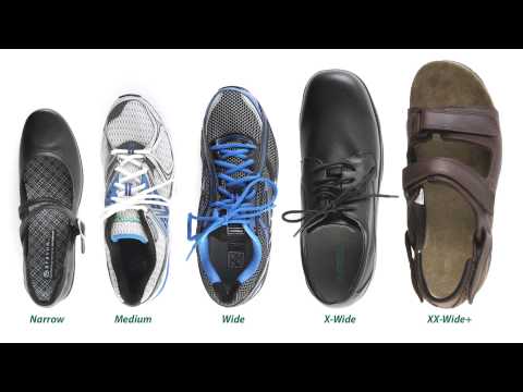 Shoe Widths Explained Shoe Widths Explained