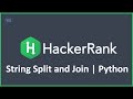 String Split and Join | HackerRank Solution in Python