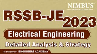 RSSB JE Exam 2023 | Electrical Engineering | RSSB JE Detailed Analysis & Preparation strategy