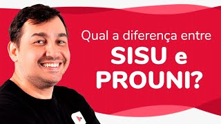 | Live | Diferenças entre Sisu e ProUni | Prof. Luiz Cláudio