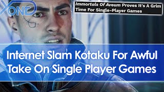 Kotaku Slammed For Awful Take On "Grim" State Of Single Player Games After Immortals Of Aveum Flop