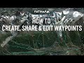 How to Create, Share and Edit Waypoints on FATMAP