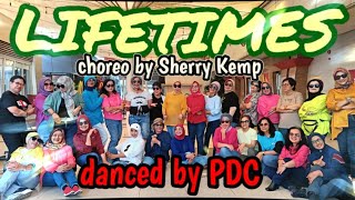 Lifetimes line dance, chor.by Sherry Kemp(USA), danced by PDC(INA)