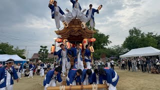 令和６年　古箕輪ほたえ　地車パフォーマンス