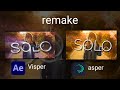 Visper remake kaori edit solo | Alight Motion 4.0.4 [preset?]