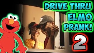 Drive Thru Elmo Prank 2