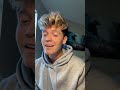 Jamie Miller singing on Live Instagram