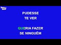 capital inicial quatro vezes você versão karaokê
