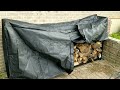 review of ultrahaus 8ft firewood rack outdoor with cover wood rack for firewood