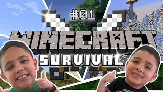 Minecraft Survival Gameplay ep 01