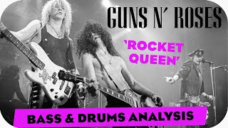 Guns N'Roses - Rocket queen - Bass & Drums analysis