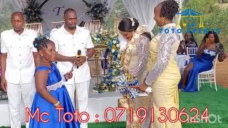 kamba royal traditional wedding with Mc Toto and the Big family group