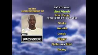 Dujueon Verneige ~ Long Obituary