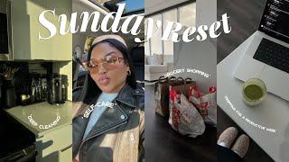 SUNDAY RESET : SELF-CARE + DEEP CLEANING + TRADER JOES / HEALTHY GROCERY SHOPPING + ARITZIA HAUL