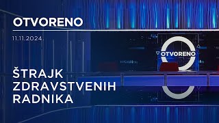 OTVORENO - Štrajk zdravstvenih radnika